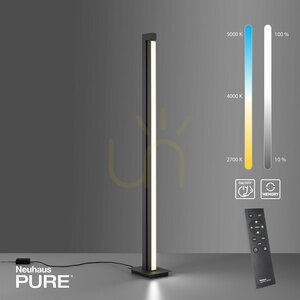 PURE-LINES 421-13 golvlampa, antracit, 1xLED small 11