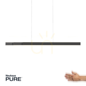 PURE-LUME2738-13 Antracit 1xLED-pendellampa small 1