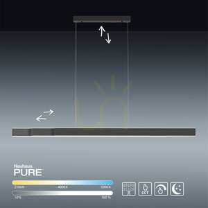 PURE-LUME2738-13 Antracit 1xLED-pendellampa small 9