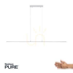 PURE-LITE 8377-55 Silver 1xLED taklampa small 1