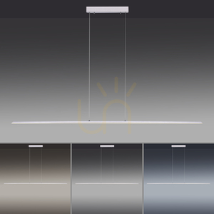 PURE-LITE 8377-55 Silver 1xLED taklampa small 3