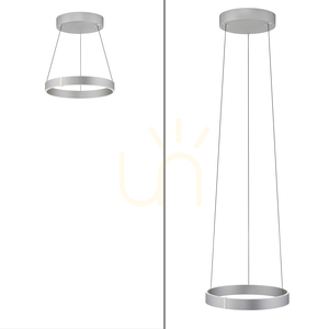 PURE E-CLIPSE 2560-95 Silver 2xLED taklampa 12 PURE E-CLIPSE 2560-95 Silver 2xLED taklampa small 12
