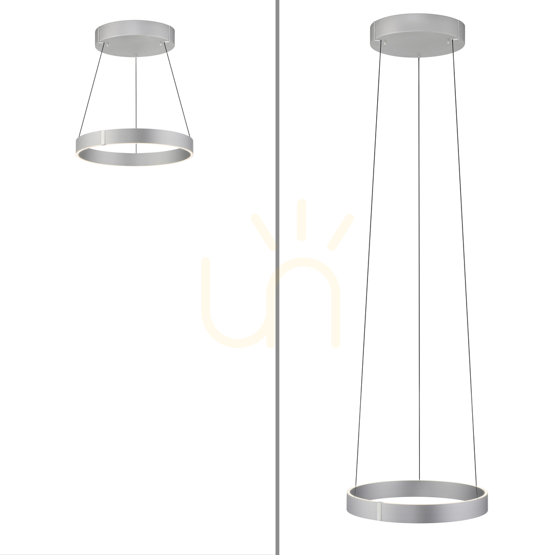 Förhandsvisning PURE E-CLIPSE 2560-95 Silver 2xLED taklampa PURE E-CLIPSE 2560-95 Silver 2xLED taklampa