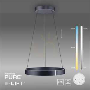PURE E-CLIPSE 2561-15 Grå pendellampa med 2 LED-lampor 12 PURE E-CLIPSE 2561-15 Grå pendellampa med 2 LED-lampor small 12