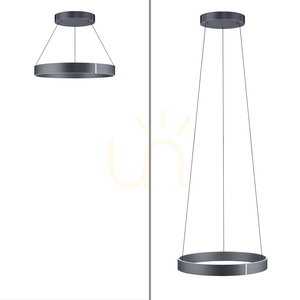 PURE E-CLIPSE 2561-15 Grå pendellampa med 2 LED-lampor 13 PURE E-CLIPSE 2561-15 Grå pendellampa med 2 LED-lampor small 13