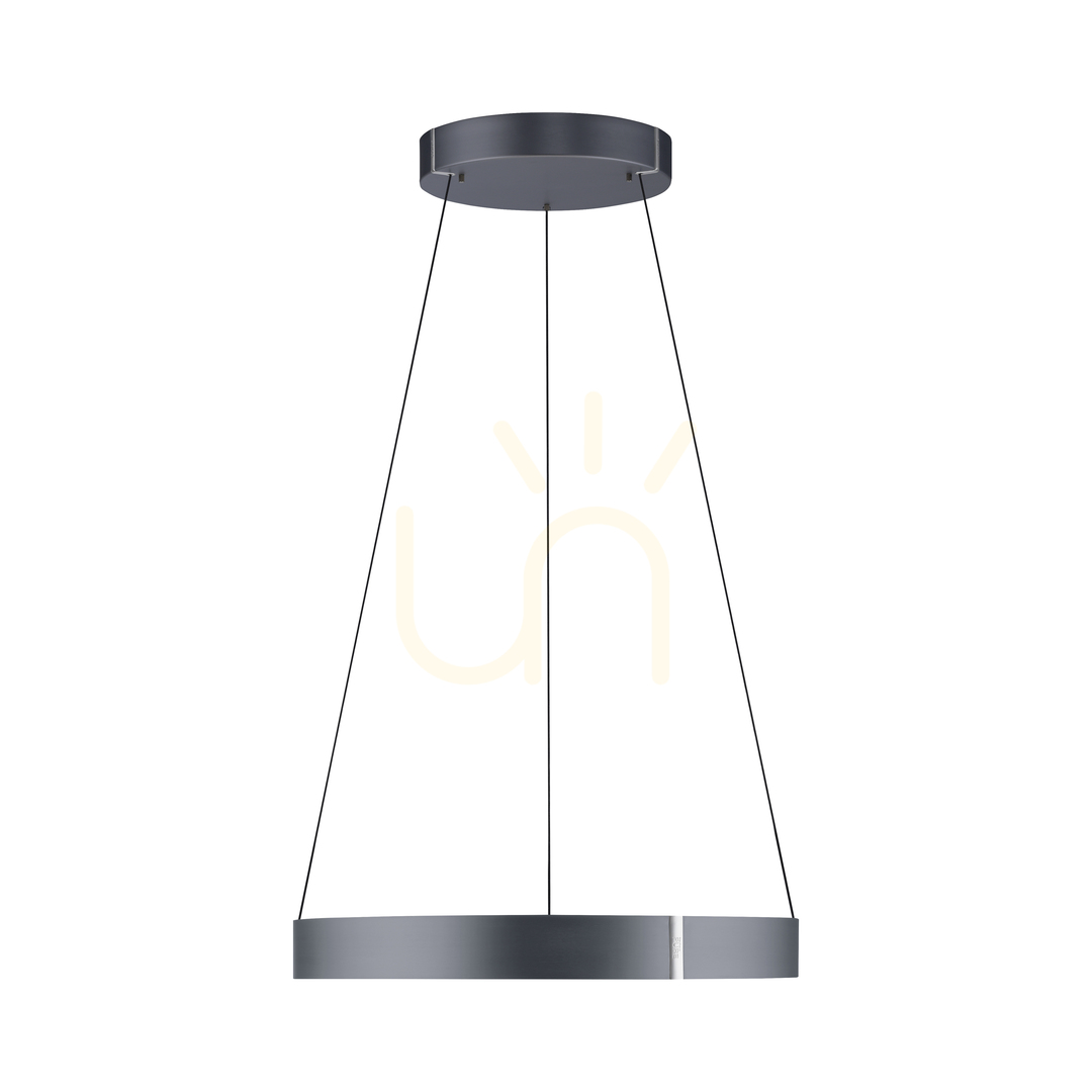 Förhandsvisning PURE E-CLIPSE 2561-15 Grå pendellampa med 2 LED-lampor PURE E-CLIPSE 2561-15 Grå pendellampa med 2 LED-lampor