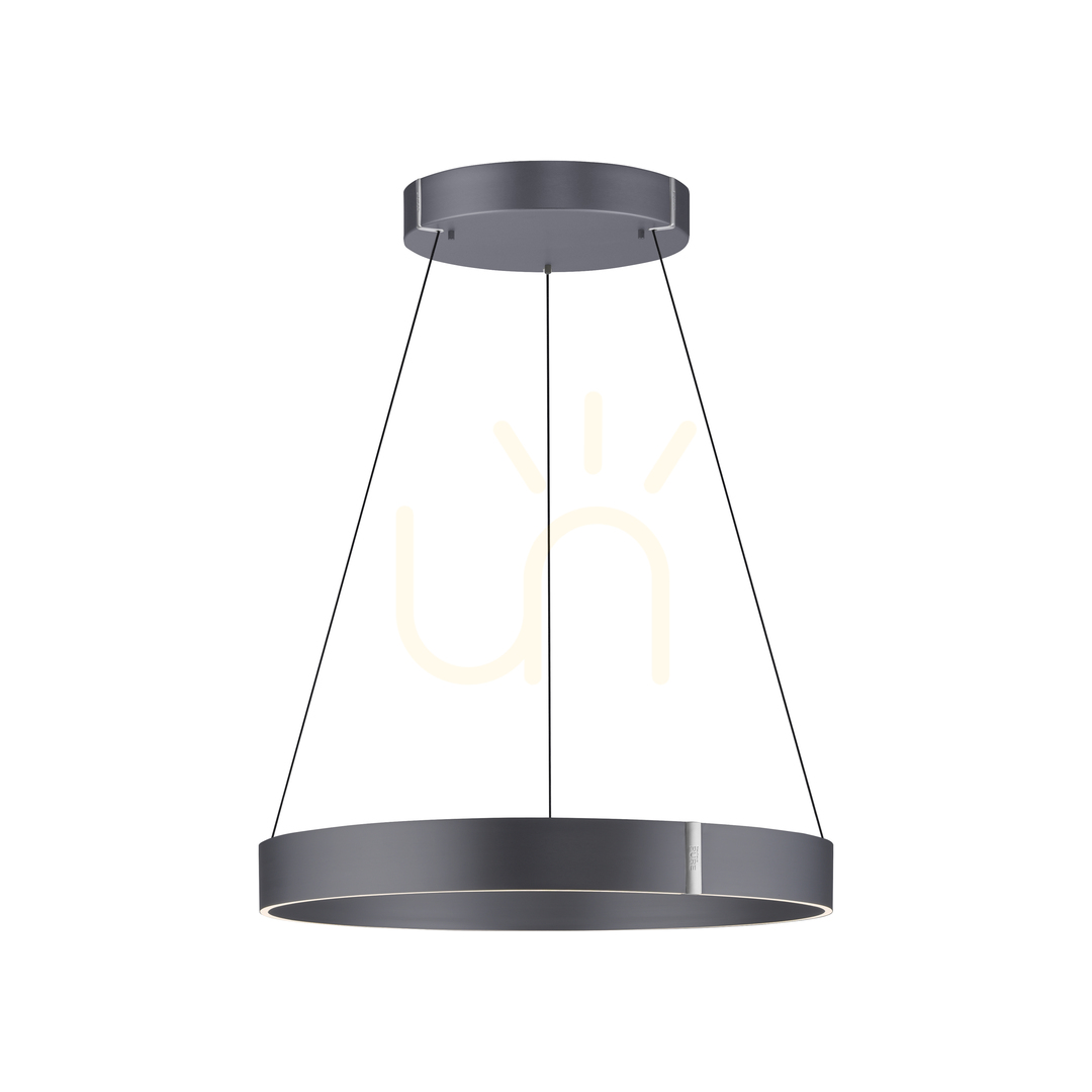 Förhandsvisning PURE E-CLIPSE 2561-15 Grå pendellampa med 2 LED-lampor PURE E-CLIPSE 2561-15 Grå pendellampa med 2 LED-lampor