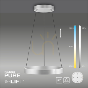 PURE E-CLIPSE 2561-95 Silver 2xLED taklampa 12 PURE E-CLIPSE 2561-95 Silver 2xLED taklampa small 12