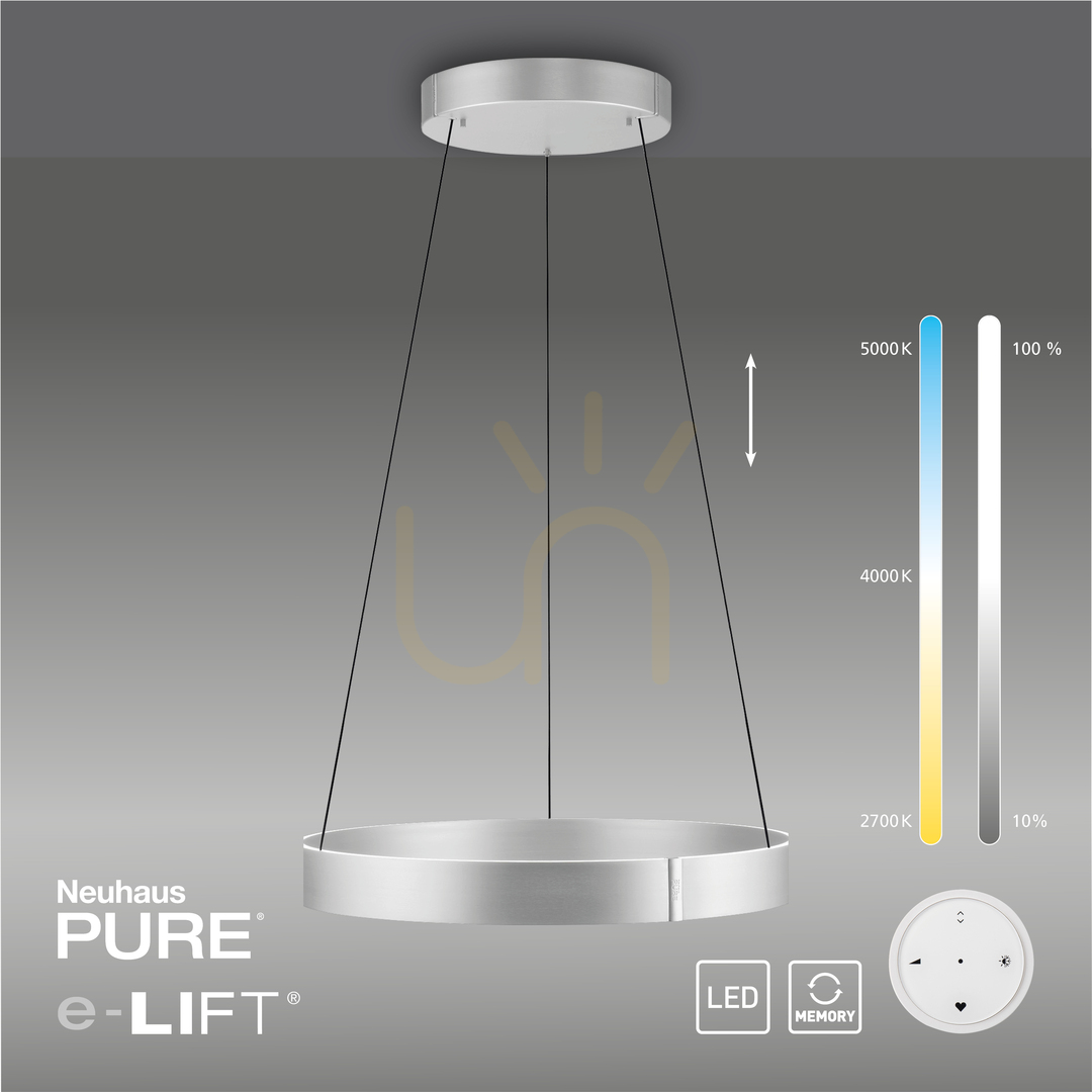 Förhandsvisning PURE E-CLIPSE 2561-95 Silver 2xLED taklampa PURE E-CLIPSE 2561-95 Silver 2xLED taklampa