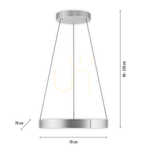 PURE E-CLIPSE 2561-95 Silver 2xLED taklampa 8 PURE E-CLIPSE 2561-95 Silver 2xLED taklampa small 8