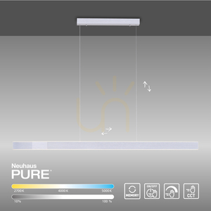 PURE-LUME2738-95 Silver 1xLED-pendellampa 9 PURE-LUME2738-95 Silver 1xLED-pendellampa small 9