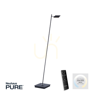 PURE-MIRA 356-18 golvlampa, antracit, 1xLED small 1