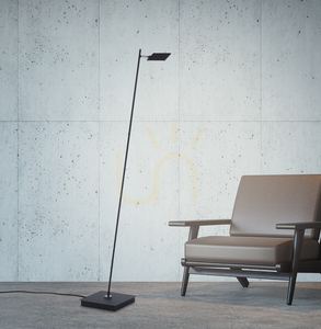 PURE-MIRA 356-18 golvlampa, antracit, 1xLED small 10