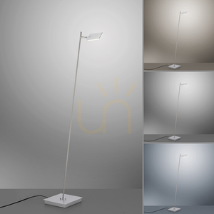 PURE-MIRA 356-95 golvlampa, silver, 1xLED small 4