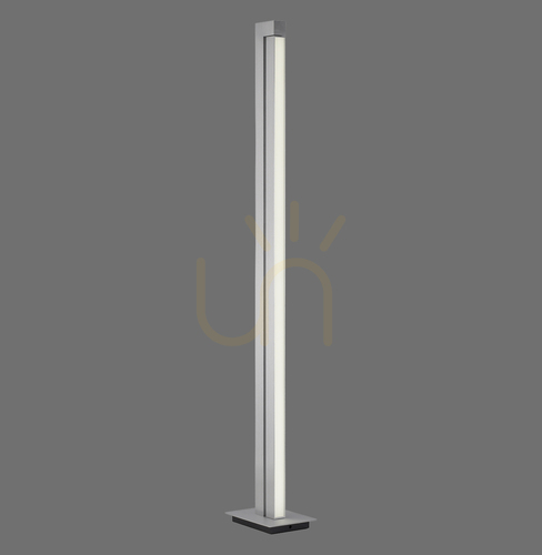 Kontrollera PURE-LINES 421-95 golvlampa, silver, 1xLED