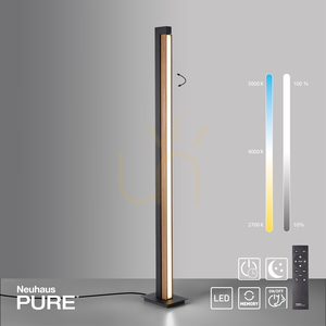 PURE-LINES 451-79 Golvlampa, trä, 1xLED small 13