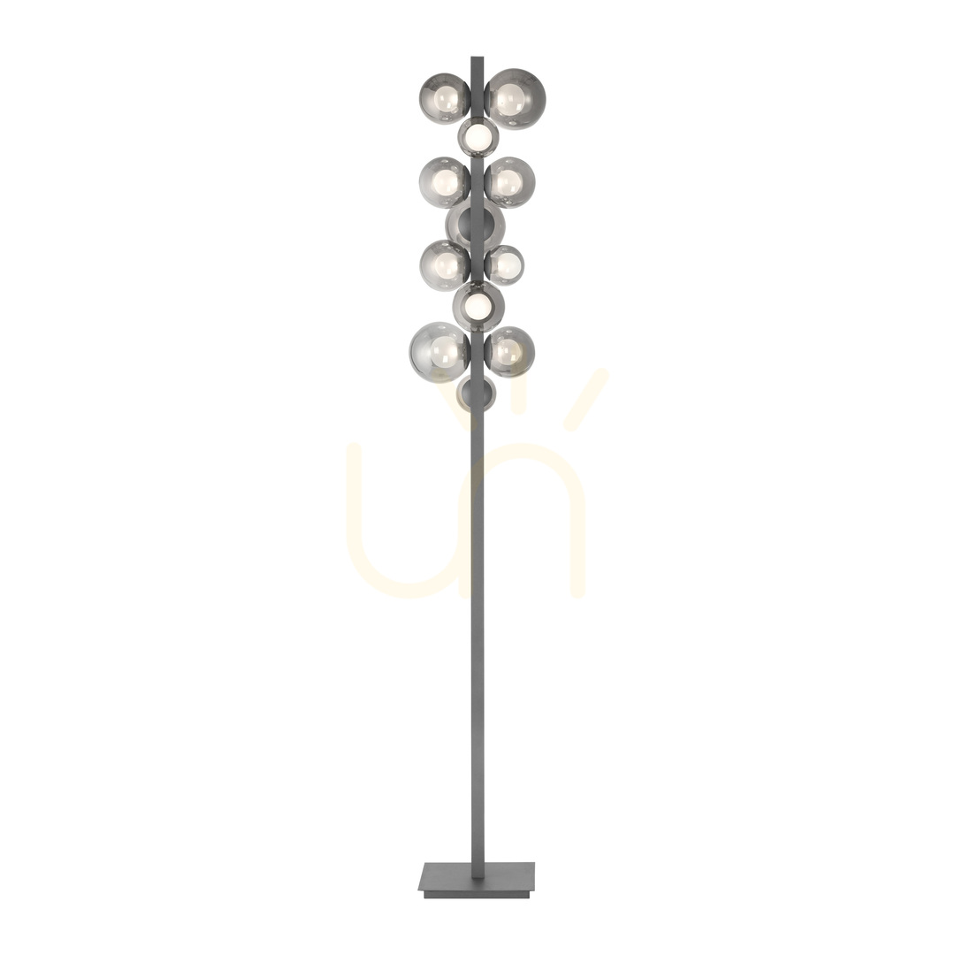Visa Golvlampa 557-15 Grå 12xLED Golvlampa 557-15 Grå 12xLED