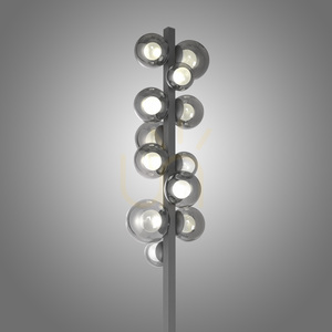 Golvlampa 557-15 Grå 12xLED 9 Golvlampa 557-15 Grå 12xLED small 9