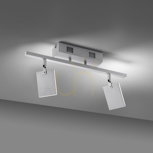PURE-MIRA 6354-95 Taklampa i silver, 2xLED small 11