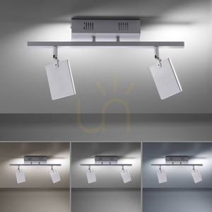 PURE-MIRA 6354-95 Taklampa i silver, 2xLED small 4