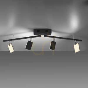 PURE-MIRA 6356-18 Svart taklampa med 4 LED-lampor small 9