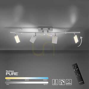 Taklampa Paul Neuhaus PURE Mira 6356-95, silver small 9
