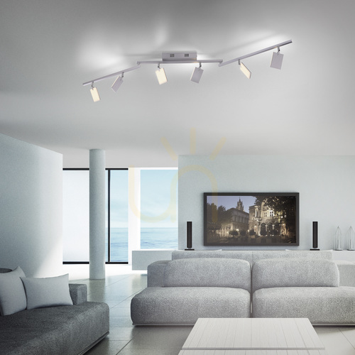 Kontrollera Taklampa Paul Neuhaus PURE Mira 6358-95, silver