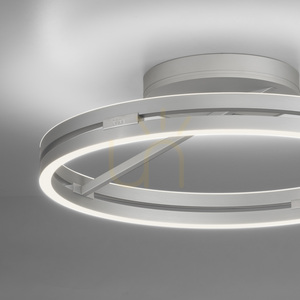 PURE LOOP 6552-95 Silver taklampa, 2xLED small 15