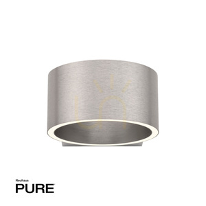 PURE CLIPSE 8561-95 Silver 2xLED vägglampa small 1