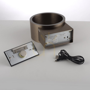 PURE CLIPSE 8561-97 Brun vägglampa med 2 LED-lampor small 14