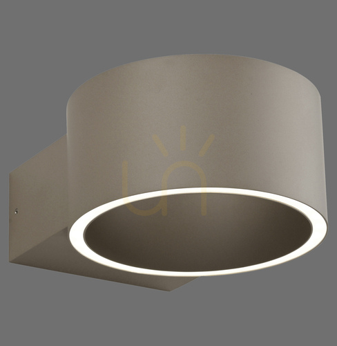 Kontrollera PURE CLIPSE 8561-97 Brun vägglampa med 2 LED-lampor