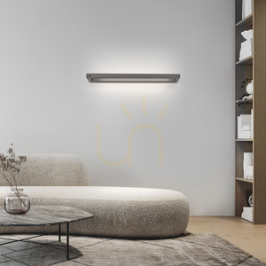 PURO 9113-15 Grå vägglampa, 1xLED 2 PURO 9113-15 Grå vägglampa, 1xLED small 2