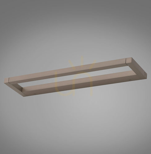 Kontrollera PURO 9113-97 Brun vägglampa, 1xLED
