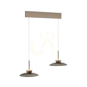 PURE MOON 2194-97 Brunt 4xLED-pendelljus small 8