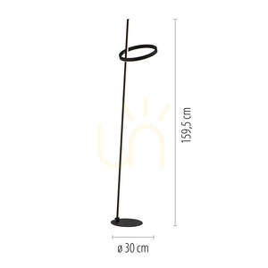 RITUS 15397-18 Golvlampa, svart, 2xLED small 8