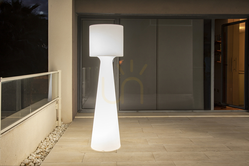 Kontrollera GRACE 170 3104 Vit 1xLED-trädgårdslampa