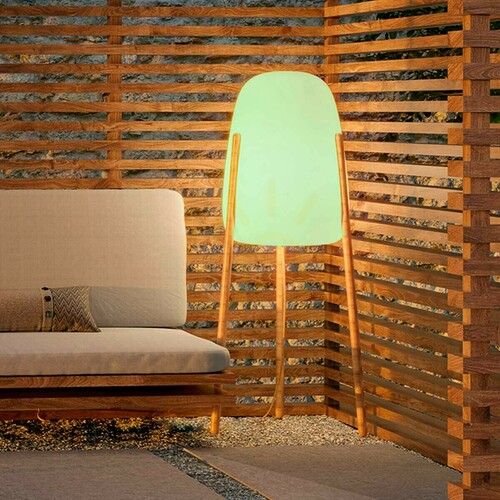 Kontrollera ROCKET 145 3087 Vit 1xLED-trädgårdslampa