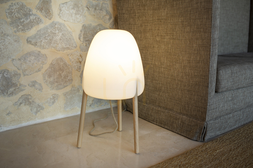 Kontrollera ROCKET 70 3084 Trädgårdslampa, vit, 1xE27
