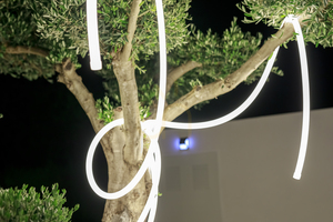 NEO 3117 Vit 1xLED-trädgårdslampa small 2