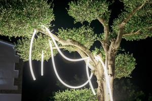 NEO 3117 Vit 1xLED-trädgårdslampa small 3
