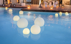 BULY 40 FLOATING 3133 Trädgårdslampa, vit, 1xLED 2 BULY 40 FLOATING 3133 Trädgårdslampa, vit, 1xLED small 2