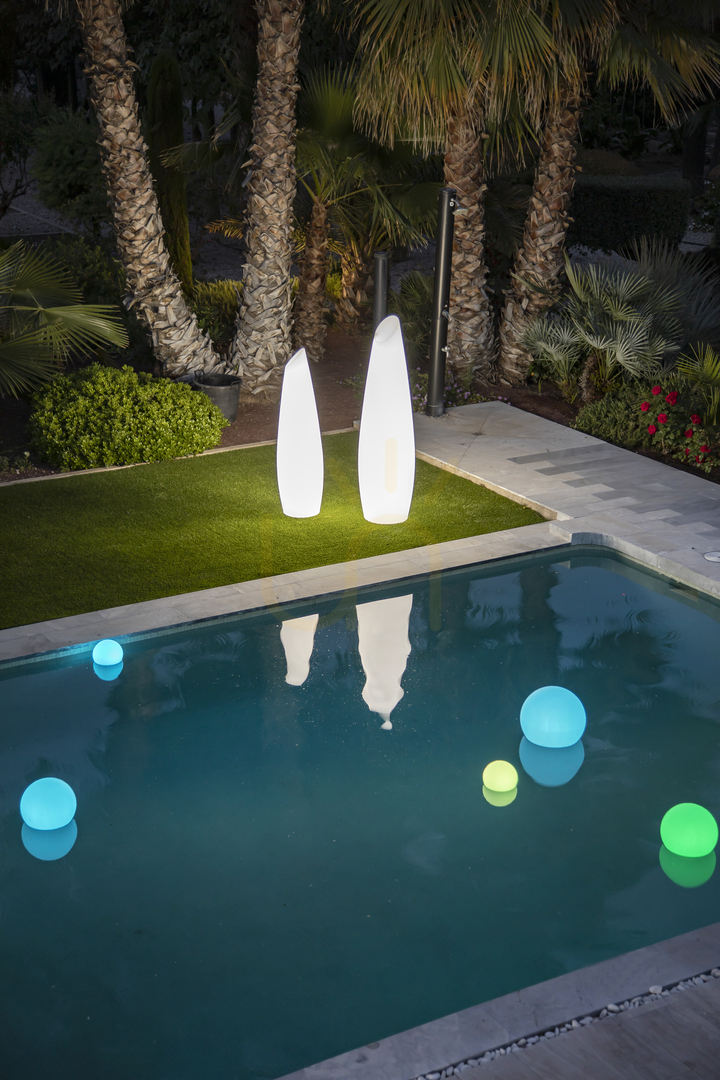 Display BULY 40 FLOATING 3133 Trädgårdslampa, vit, 1xLED BULY 40 FLOATING 3133 Trädgårdslampa, vit, 1xLED