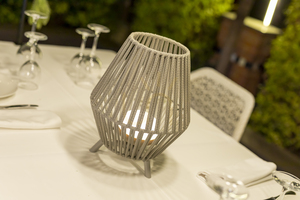 CONTA 30 3115 Grå 1xLED-trädgårdslampa small 3