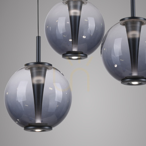 Pendellampa Paul Neuhaus PURE E-Infinity 2221-15, grå, elektrisk längdjustering e-SLIDE small 6