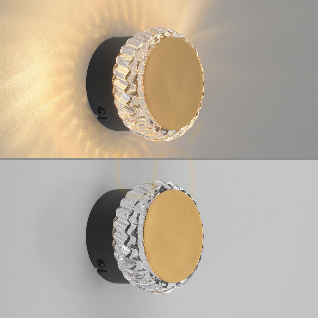 Display IGO 18700-68 Vägglampa, svart, 1xLED IGO 18700-68 Vägglampa, svart, 1xLED