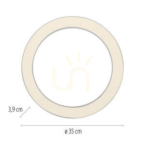 PURE LINES ROUND 6310-16 Taklampa, vit, 1xLED 1 PURE LINES ROUND 6310-16 Taklampa, vit, 1xLED small 1