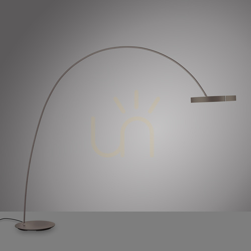 Kontrollera PURE CLIPSE-BOW 562-34 Golvlampa, brun, 2xLED
