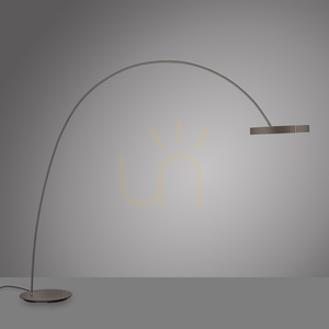 PURE CLIPSE-BOW 562-34 Golvlampa, brun, 2xLED small 0