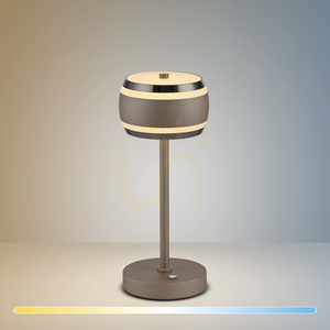 PURE FALLING RINGS 4503-97 Bordslampa, brun, 1xLED small 2