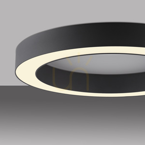 PURE LINES ROUND 6310-13 Taklampa, antracit, 1xLED small 8